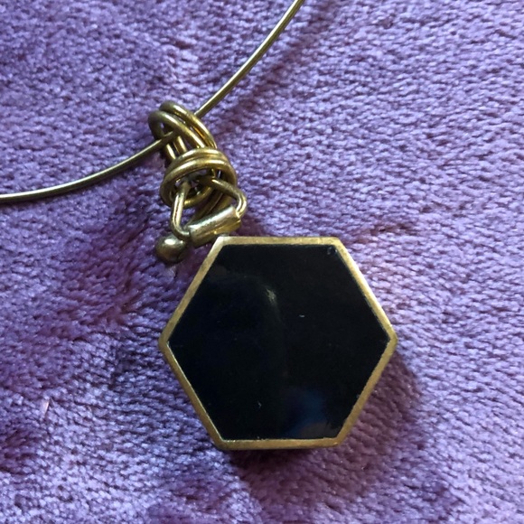 REVERSIBLE BRUTALIST PENDANT